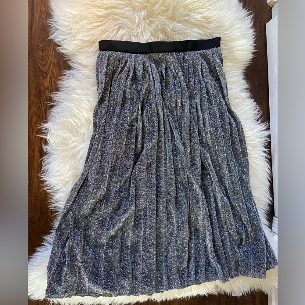 Pinko Sparkle pleated skirt